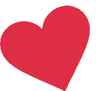Gif animé coeur rouge